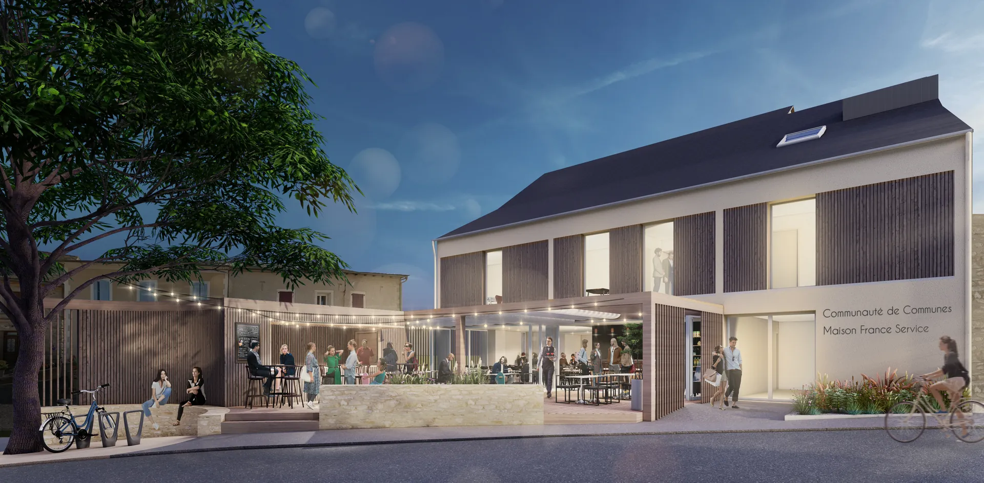 Complexe mullti-activités et logements - La Fouillade (12) - Commune de La Fouillade