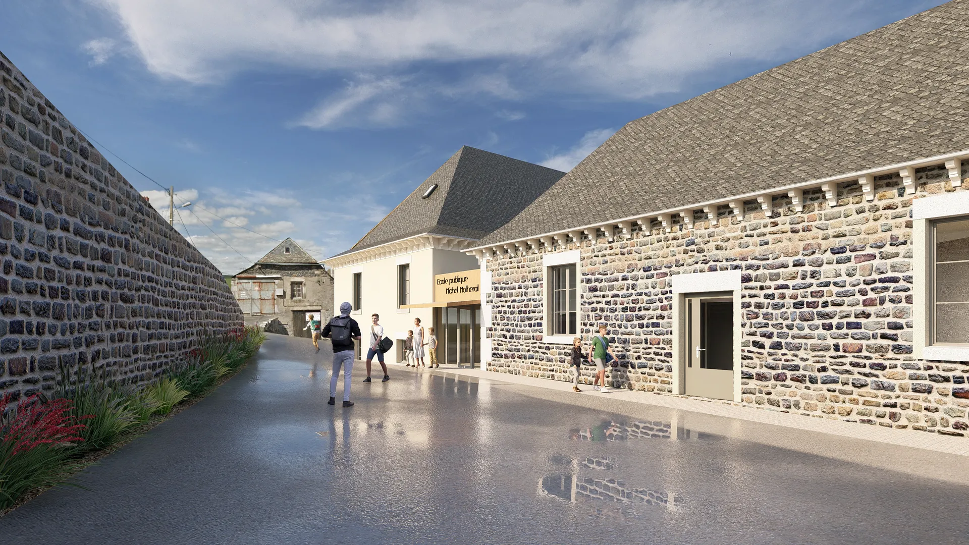 Pôle Multi-Services et logements - Laguiole (12) - Commune de Laguiole - vue 3