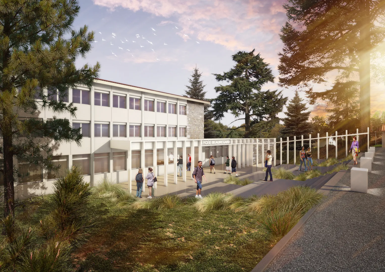 Atelier agroalimentaire Lycée Beauregard - Villefranche-de-Rouergue (12) - Région Occitanie - vue 2