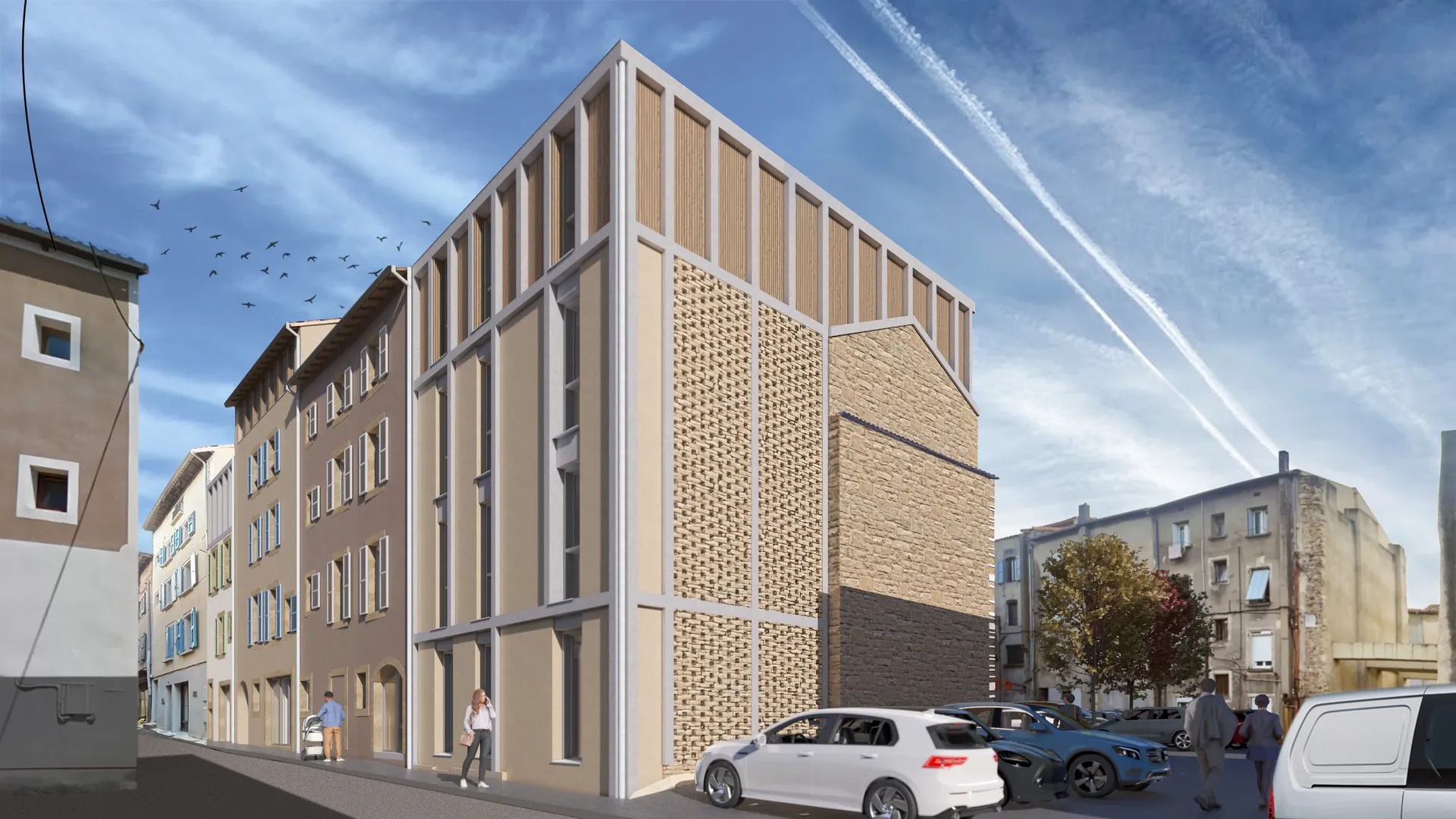 Maison des Solidarités Départementales - Saint-Affrique (12) - Département de l'Aveyron - vue 2