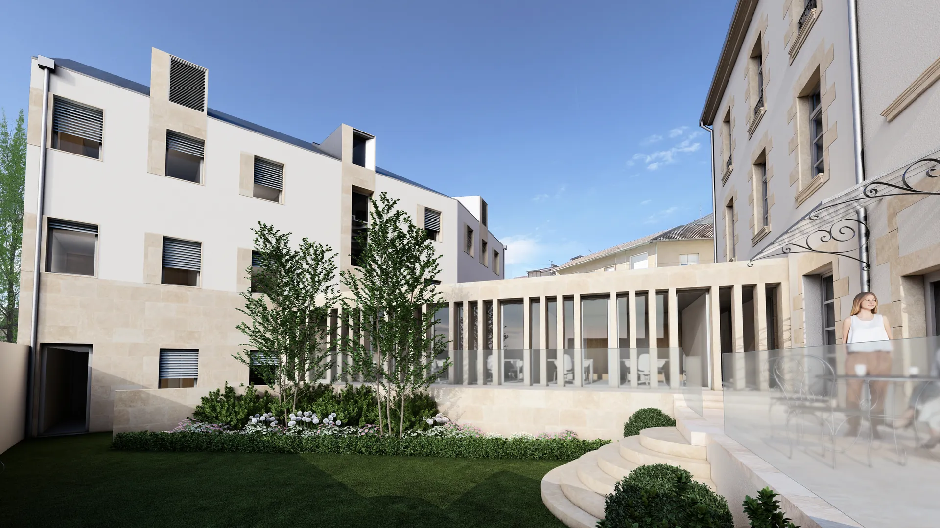 Maison des Solidarités Départementales - Villefranche-de-Rouergue (12) - Département de l'Aveyron - vue 3