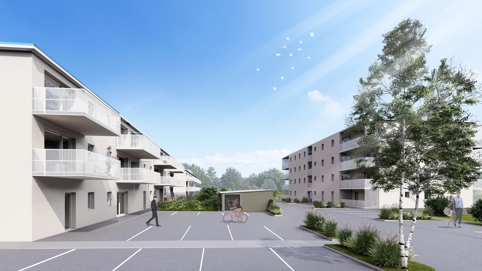 Résidence Sérénys – 88 logements + pôle médical + commerces - Flavin (12) - SCCV Sérénys - vue 4