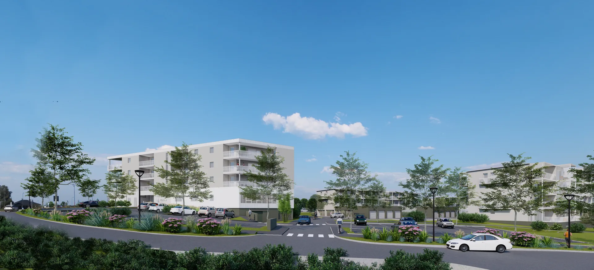 Résidence Sérénys – 88 logements + pôle médical + commerces - Flavin (12) - SCCV Sérénys - vue 5